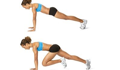 Ejercicio de escamolas para perder peso barriga