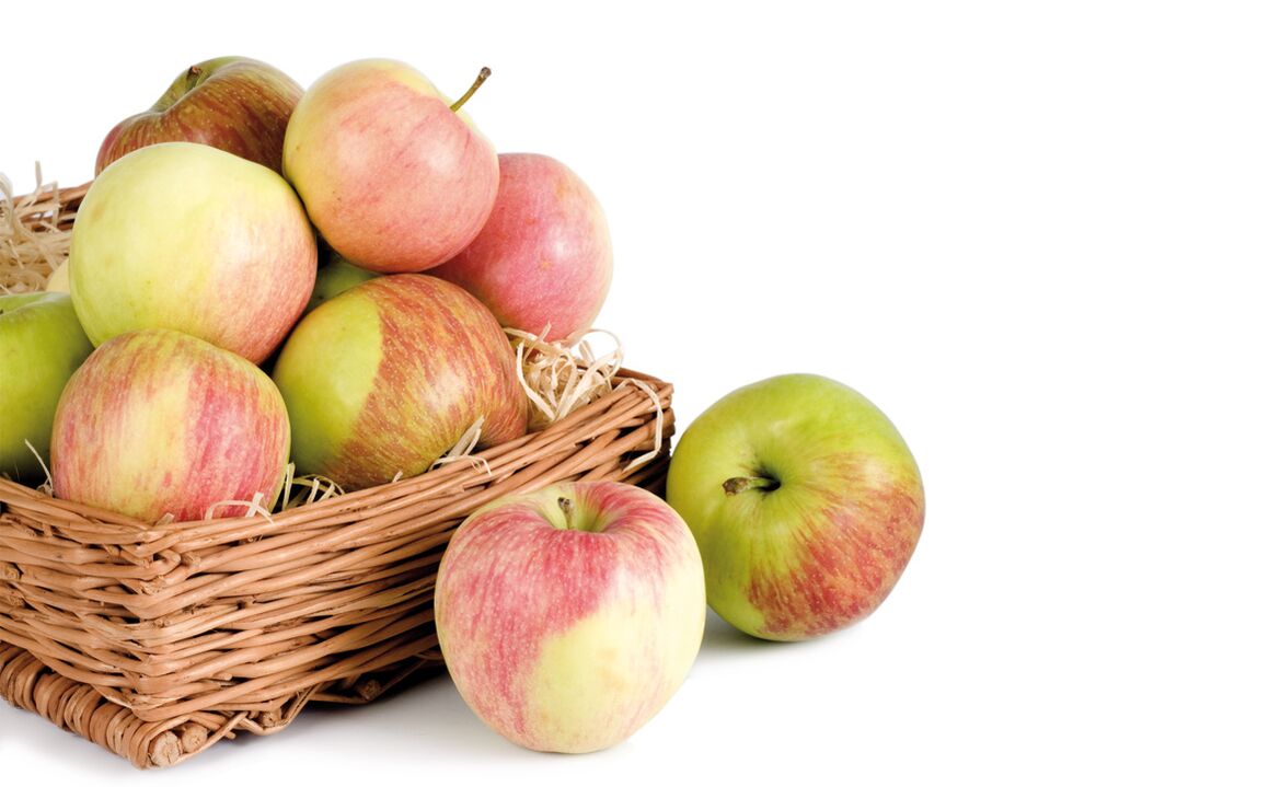 Manzanas un producto adecuado para los días de ayuno. 